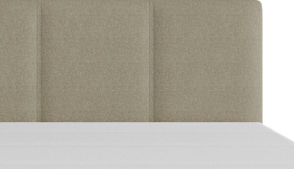 POSTELJA BOXSPRING 200 cm x 240 cm , les, tekstil, karton bež