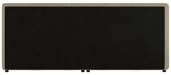 POSTELJA BOXSPRING 200 cm x 240 cm , les, tekstil, karton bež