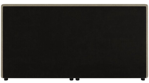 POSTELJA BOXSPRING 160 cm x 200 cm , les, tekstil, karton bež