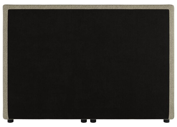 POSTELJA BOXSPRING 120 cm x 200 cm , les, tekstil, karton bež