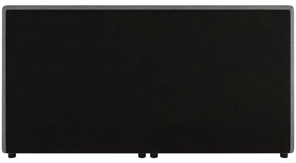 POSTELJA BOXSPRING 160 cm x 200 cm , les, tekstil, karton svetlo siva