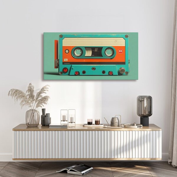 Slika vintage kaseta za magnetofon