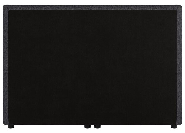 POSTELJA BOXSPRING 120 cm x 200 cm , les, tekstil, karton antracit