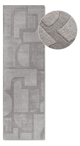 Siv ročno tkan volnen tekač 80x250 cm Alexis – Villeroy&Boch