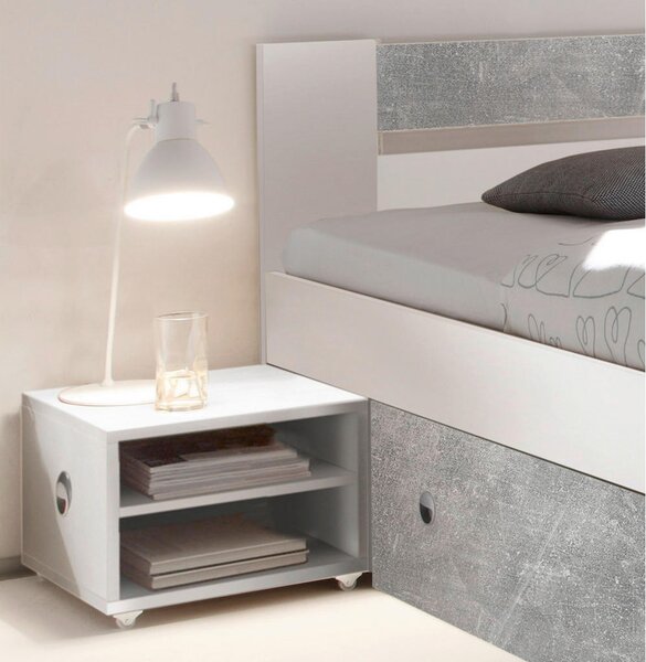 POSTELJNA GARNITURA 140 cm x 200 cm , siva, bela