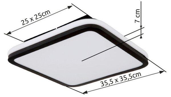 STROPNA LED-SVETILKA JAXXI 230 V