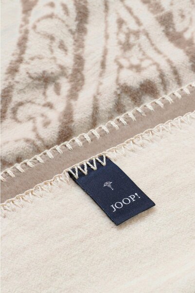 DEKORATIVNA ODEJA JOOP! PAISLEY 150/200 cm rjavosiva, ekru