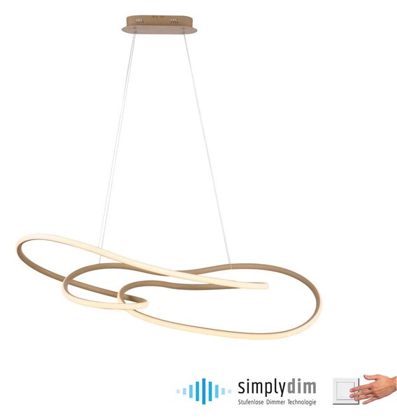 VISEČA LED-SVETILKA TWIST 64 W 2700 K 230 V