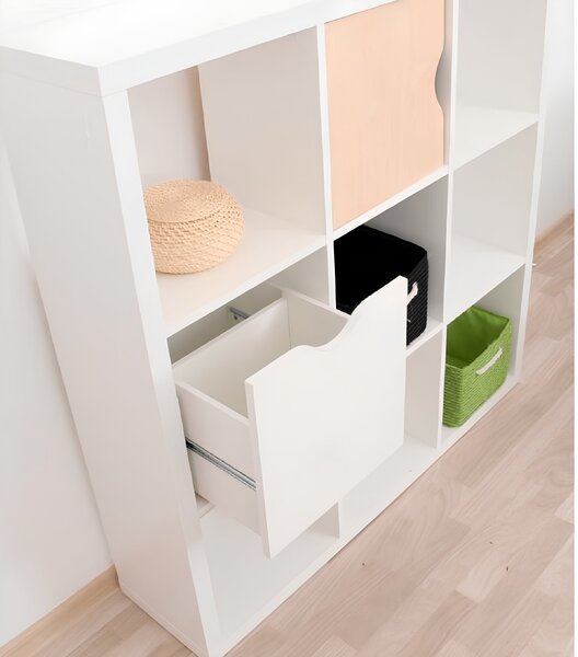 KONDELA Predal, bela, TOFI BOX NEW