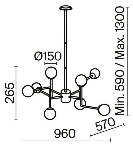 LESTENEC 96/57/26,5 cm 40 W
