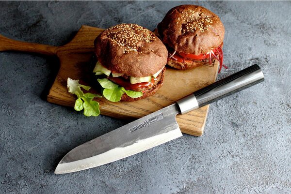 NOŽ SANTOKU SUPER 5 32,5 cm jeklo