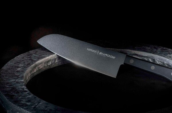 NOŽ SANTOKU SHADOW 29,5 cm nerjaveče jeklo
