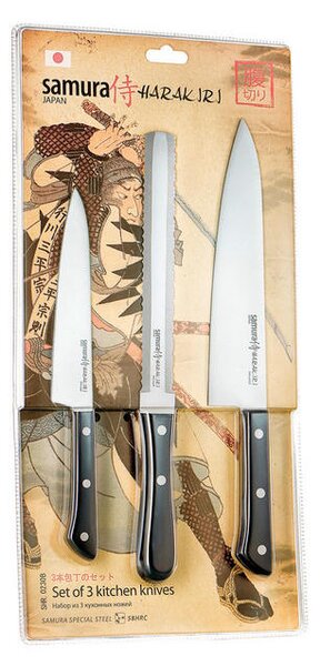 SET NOŽEV Harakiri 3-delni