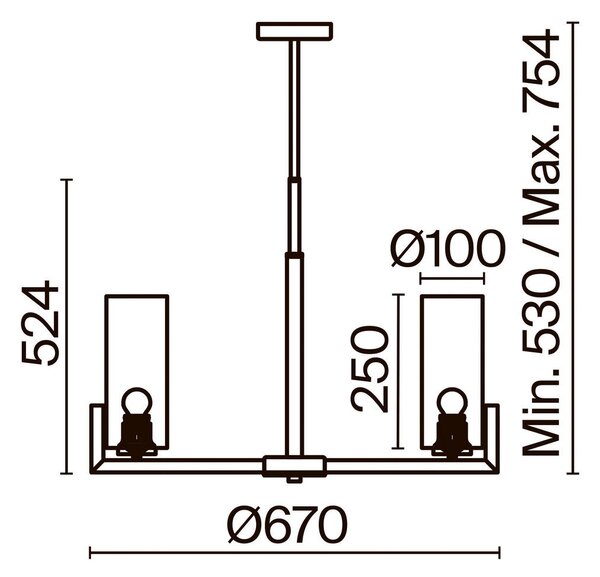 LESTENEC 67/52,4 cm 40 W