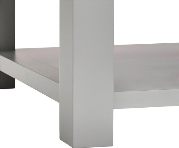 KLUBSKA MIZA, 110/45/60 cm siva, naravne barve