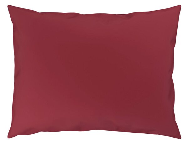 OBOJESTRANSKA POSTELJNINA Mavie 140/200 cm saten rdeča