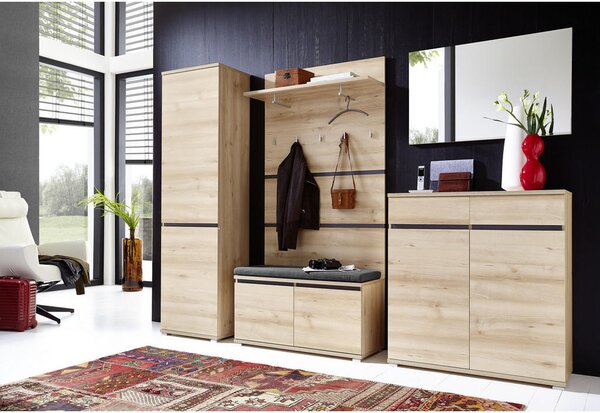 GARDEROBNA OMARA antracit, barve bukve
