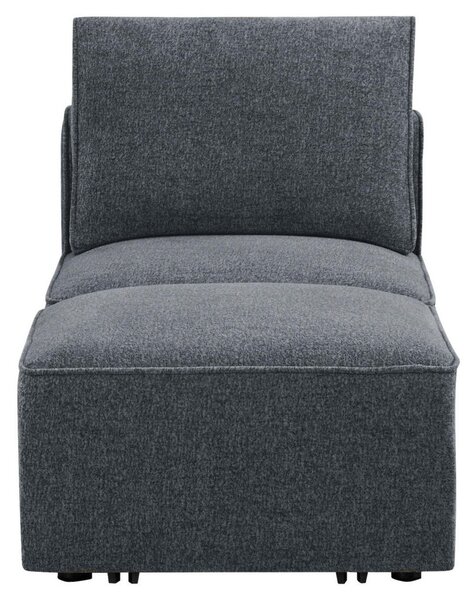 ELEMENT ZOFE, flis, bouclé temno siva