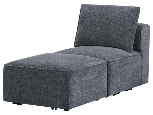 ELEMENT ZOFE, flis, bouclé temno siva