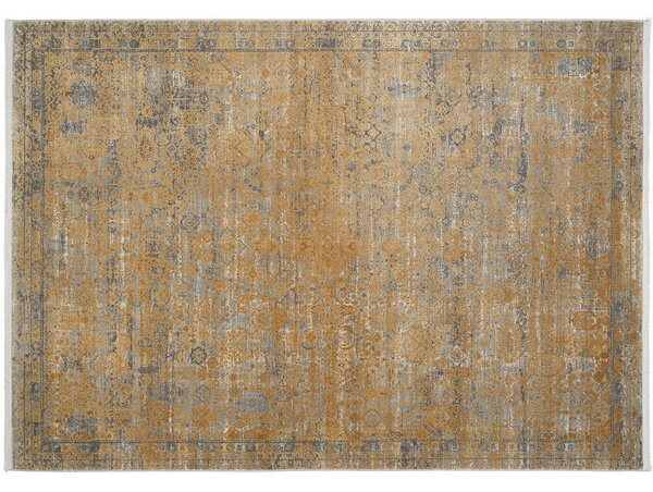 VINTAGE PREPROGA 140/200 cm tkano zlate barve