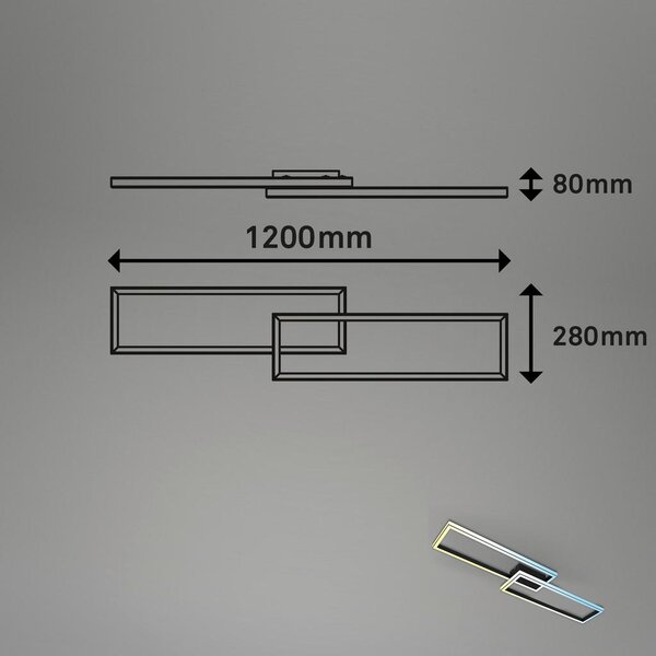 STROPNA LED-SVETILKA 2700-6500 K