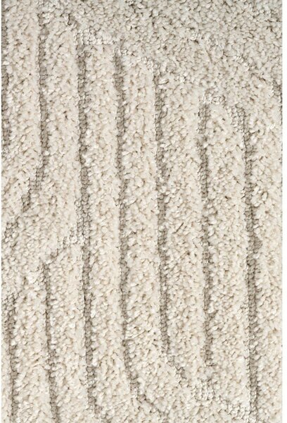 Kremno bela pralna preproga 80x150 cm Loopy – Mila Home