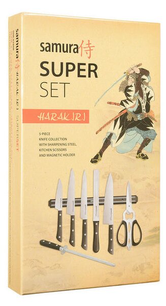 SET NOŽEV HARAKIRI SUPER 8-delni