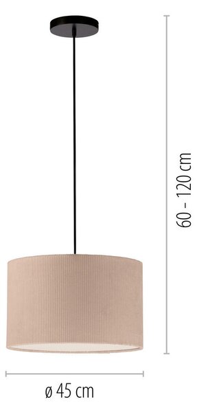 VISEČA NIHALNA LED-SVETILKA Duro 32 W 230 V E27