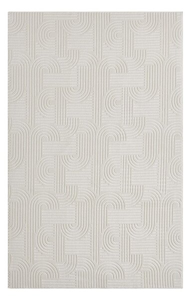 Kremno bela pralna preproga 80x150 cm Bohemian – Mila Home