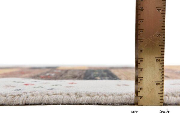 ROČNO TKANA PREPROGA 60/90 cm tkano svetlo rjava