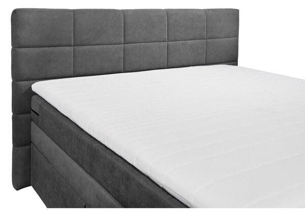 POSTELJA BOXSPRING 180 cm x 200 cm , umazano rjava