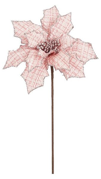 Mica Decorations Dračje (Božična zvezda, 45 cm, Roza)