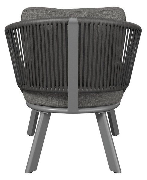 LOUNGE NASLANJAČ tkanina aluminij