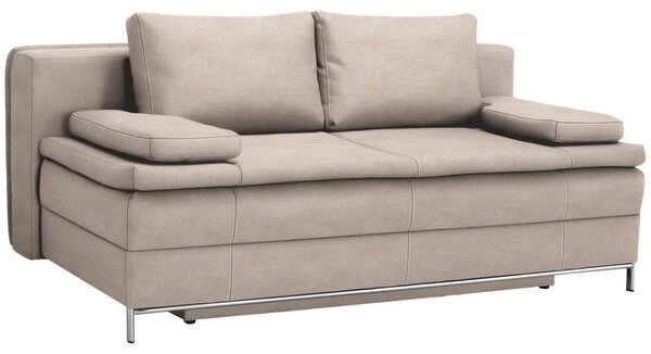 BOXSPRING ZOFA, peščene barve tekstil
