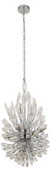 KRISTALNA VISEČA SVETILKA Peacock 64/37/37 cm 33 W G9