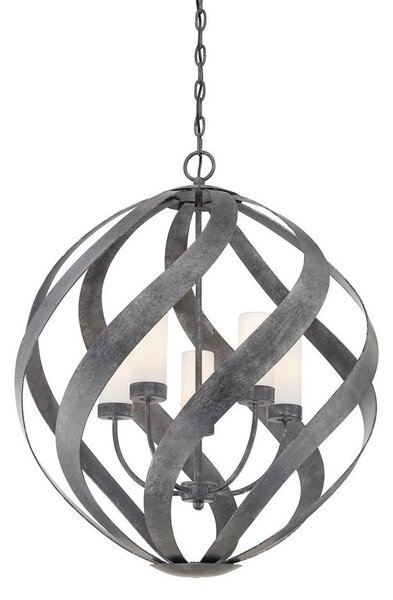 ZUNANJA VISEČA SVETILKA Blacksmith 66.4/85.5 cm