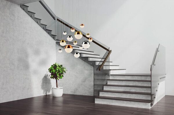 VISEČA NIHALNA LED-SVETILKA Planets 109 W 4466 lm 4000 K 220-240 V