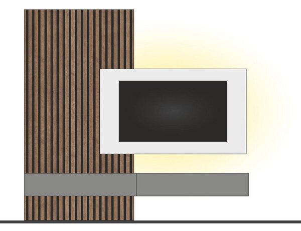 DNEVNI REGAL, siva, temno siva, črnorjava