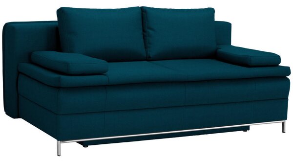 BOXSPRING ZOFA, barve petroleja tekstil