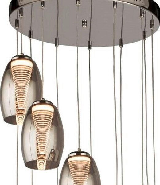 VISEČA NIHALNA LED-SVETILKA Cyclone 63 W 1705 lm 3000 K 220-240 V