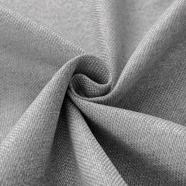 Zavese v setu Blackout Canvas Light Grey (2 kos) 135x250