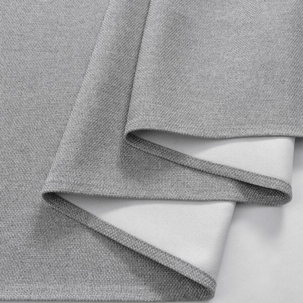 Zavese v setu Blackout Canvas Light Grey (2 kos) 135x250