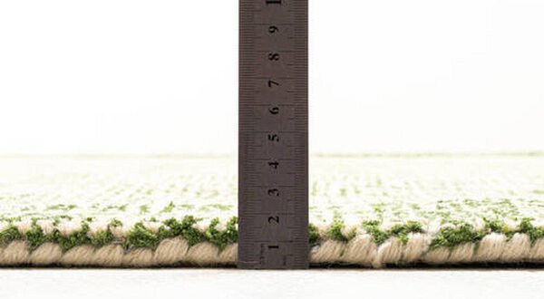 ROČNO TKANA PREPROGA 160/230 cm taftano zelena