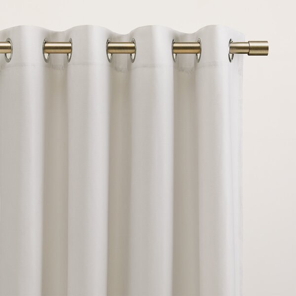 Zavese v setu EFE Cream (2 kos) 135x260
