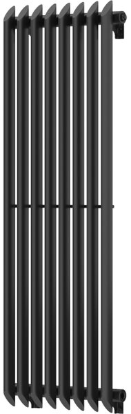 Mexen Atlanta dekorativni radiator 1200 x 405 mm, 646 W, črna - W211-1200-405-00-70