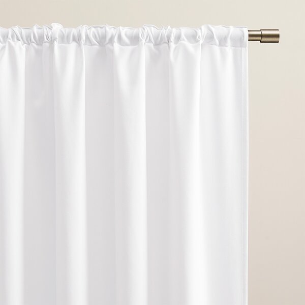 Zavese v setu EFE White (2 kos) 135x250