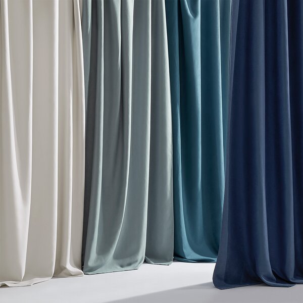 Zavese v setu EFE Blue (2 kos) 135x260