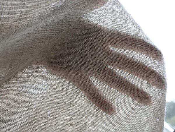 Rimska zavesa šir. 100 cm Linen Muslin 2 barve