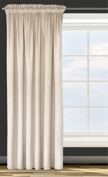 Zavese v setu Velvet Beige (2 kos) 135x250
