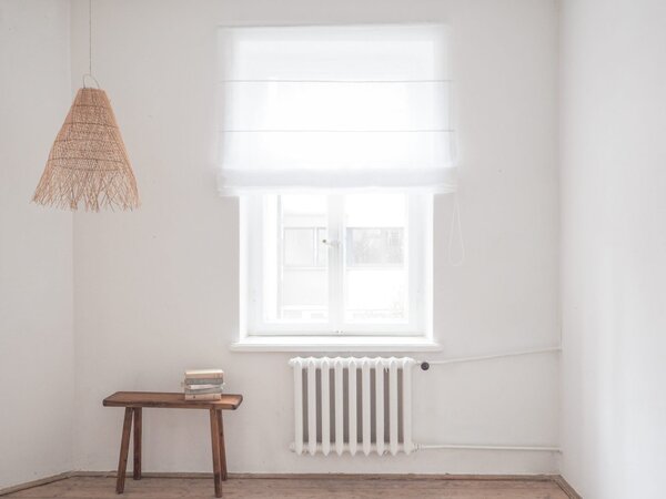 Rimska zavesa šir. 120 cm Linen Muslin 2 barve